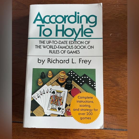 According to Hoyle the up to date edition - Picture 1 of 3